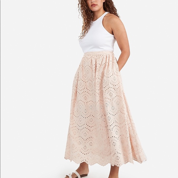 express eyelet skirt